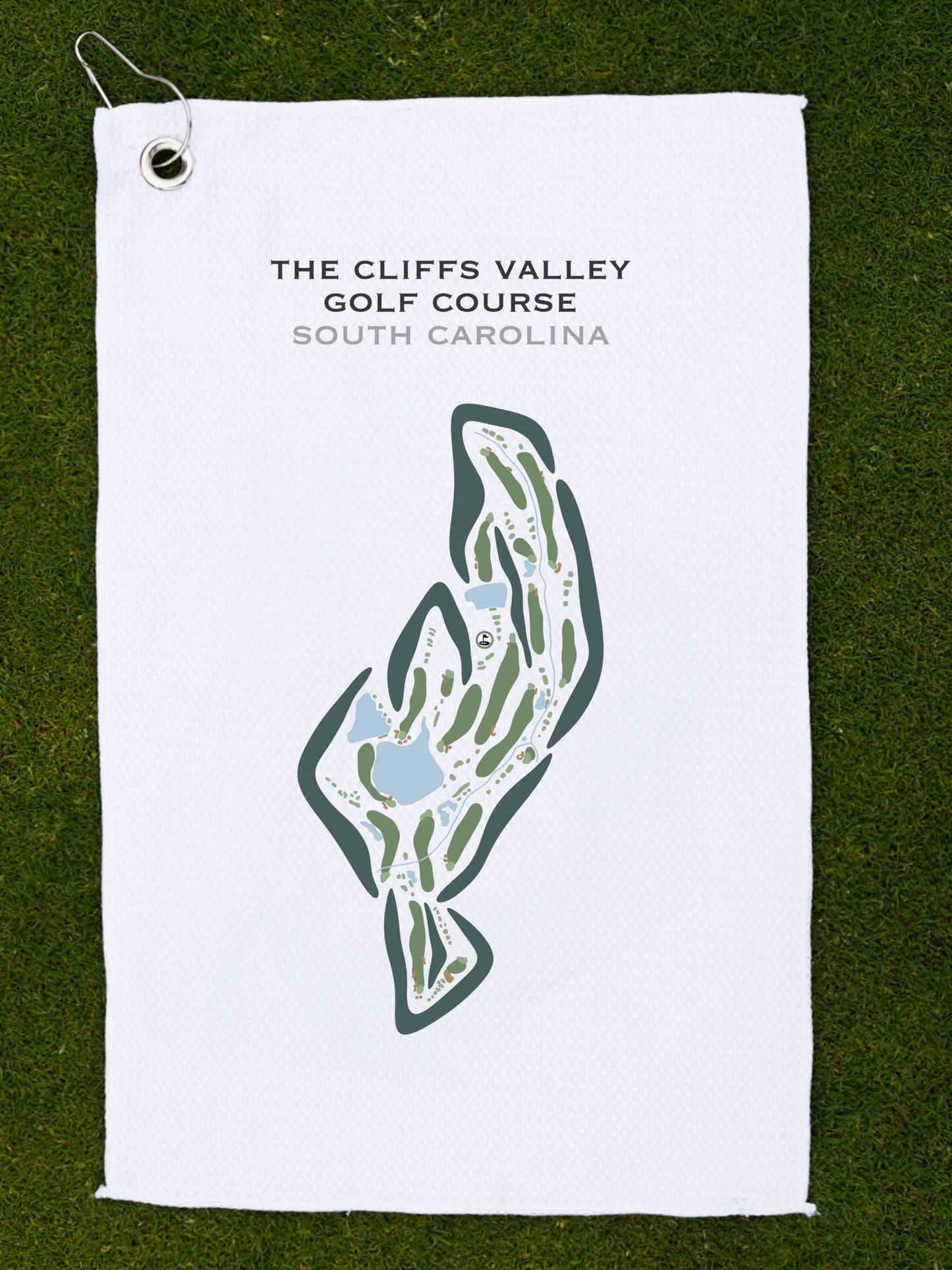 The Cliffs Valley Golf Course, South Carolina - Printed Golf Courses