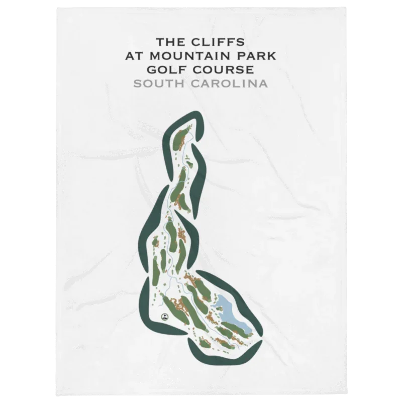 The Cliffs at Mountain Park - Golf Course, South Carolina - Printed Golf Courses