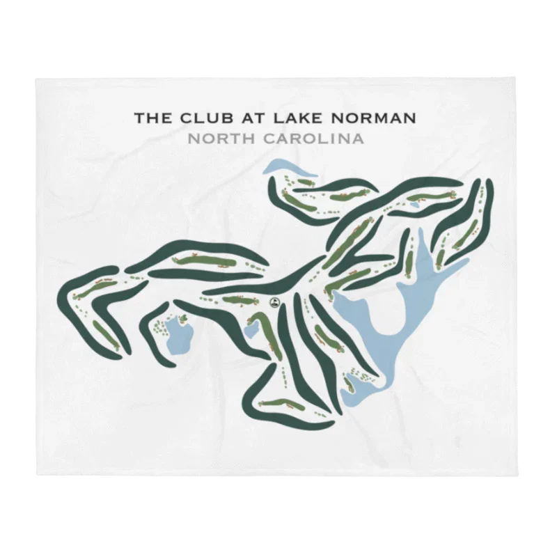 The Club at Lake Norman, North Carolina - Printed Golf Courses