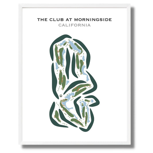 The Club at Morningside, California - Printed Golf Courses