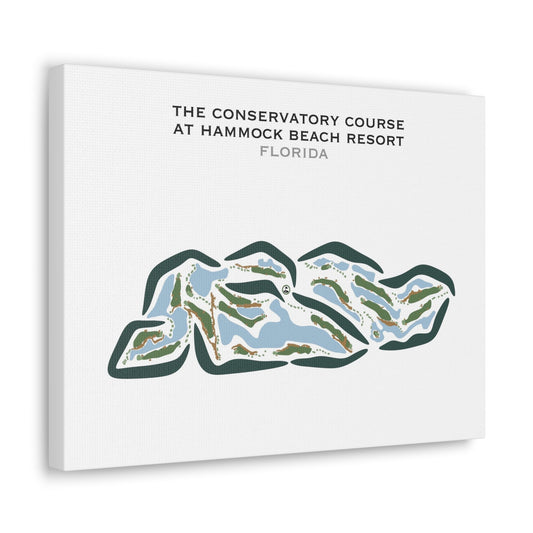 The Conservatory Course at Hammock Beach Resort, Florida - Printed Golf Courses