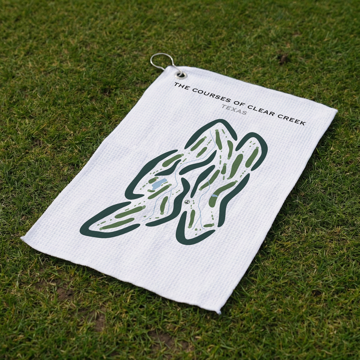 The Courses of Clear Creek, Texas - Printed Golf Courses