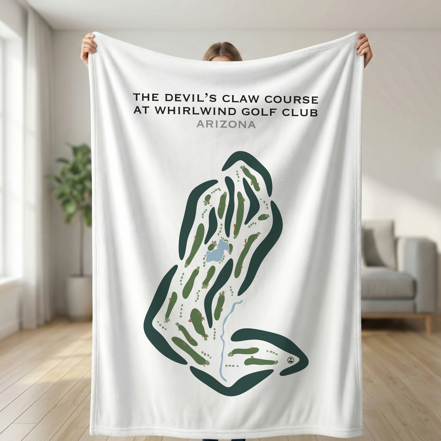 The Devil's Claw Course at Whirlwind Golf Club, Arizona  - Printed Golf Courses