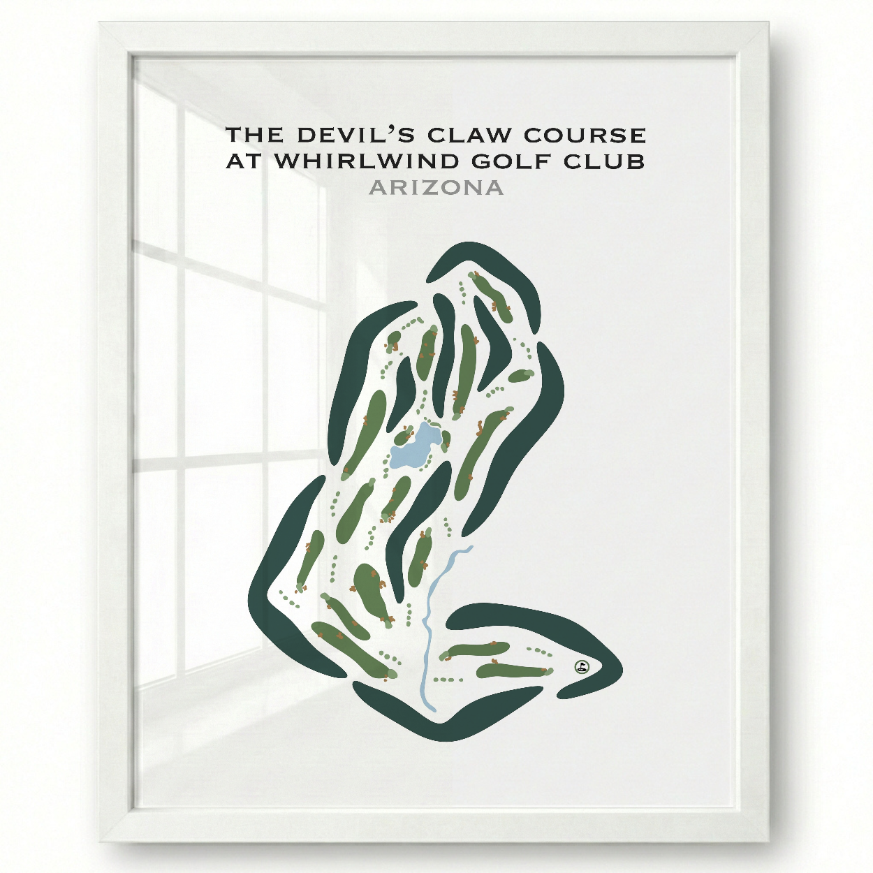 The Devil's Claw Course at Whirlwind Golf Club, Arizona  - Printed Golf Courses