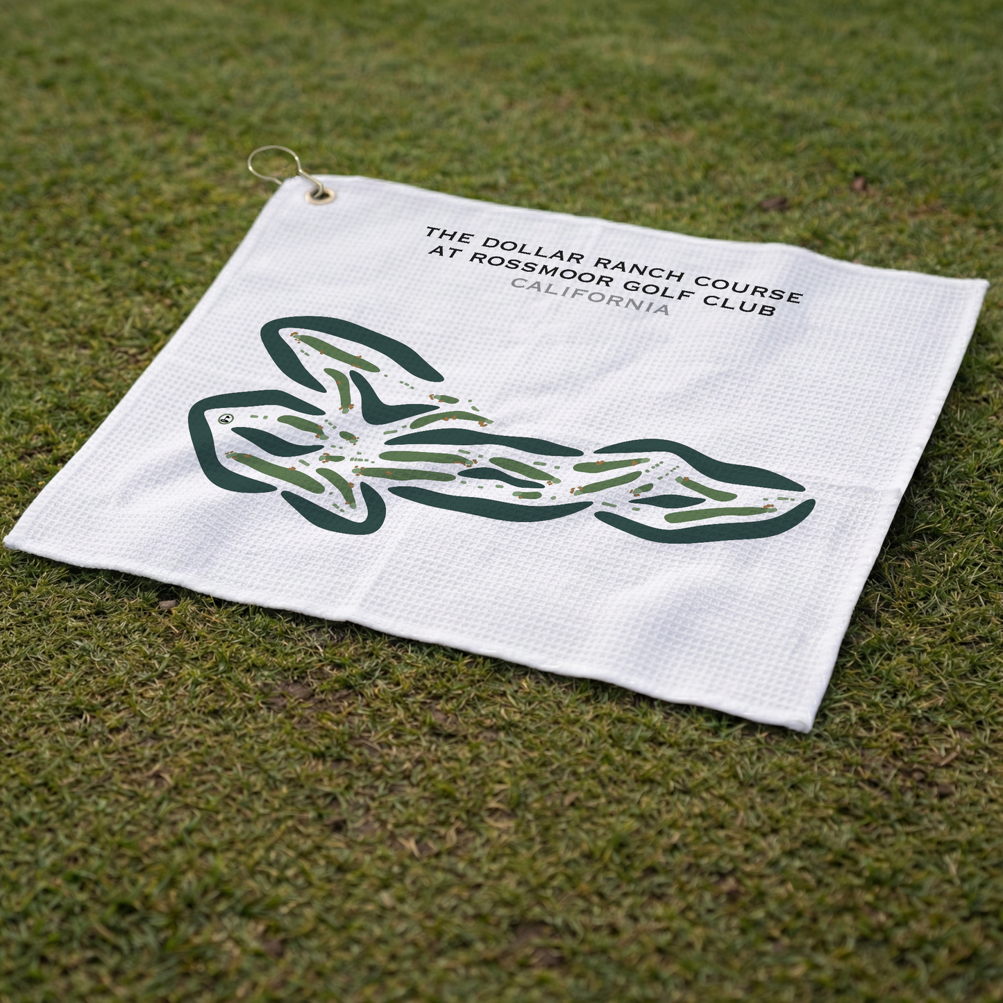 The Dollar Ranch Golf Course at Rossmoor Golf Club, California - Printed Golf Courses
