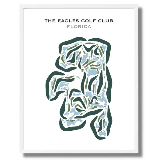 The Eagles Golf Club, Florida - Printed Golf Courses