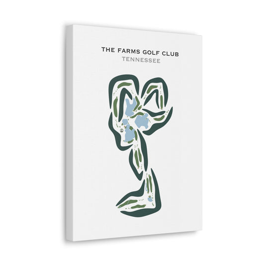 The Farms Golf Club, Tennessee - Printed Golf Courses