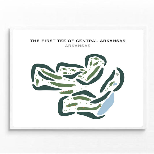 The First Tee of Central Arkansas, Arkansas - Printed Golf Courses