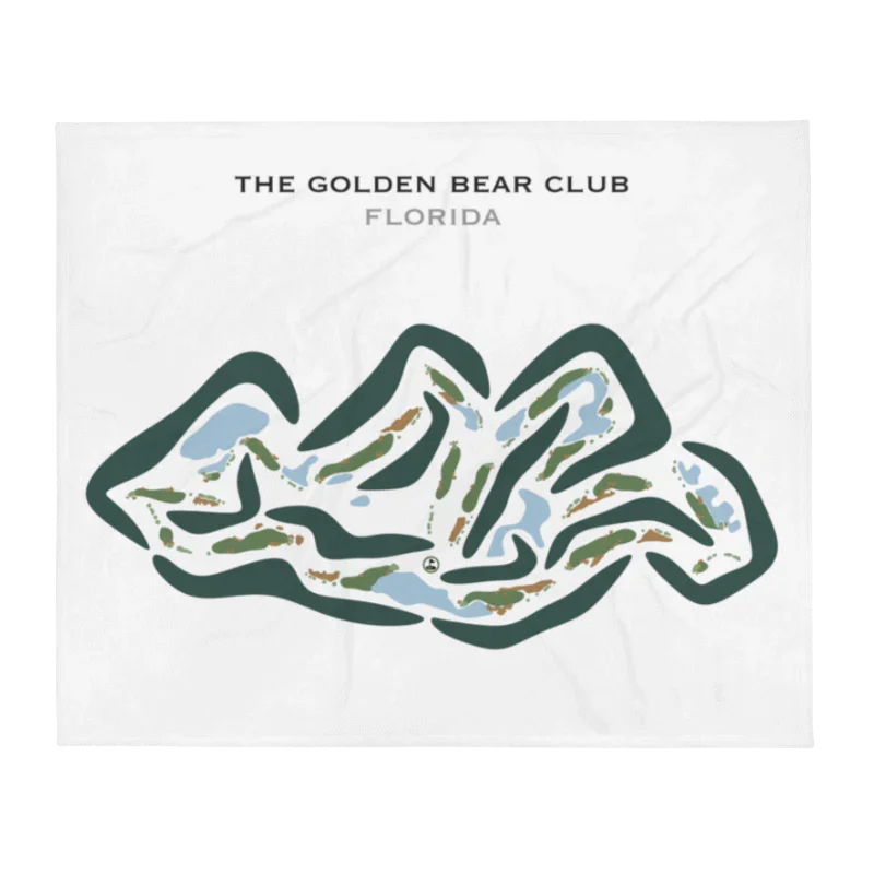 The Golden Bear Club, Florida - Printed Golf Courses