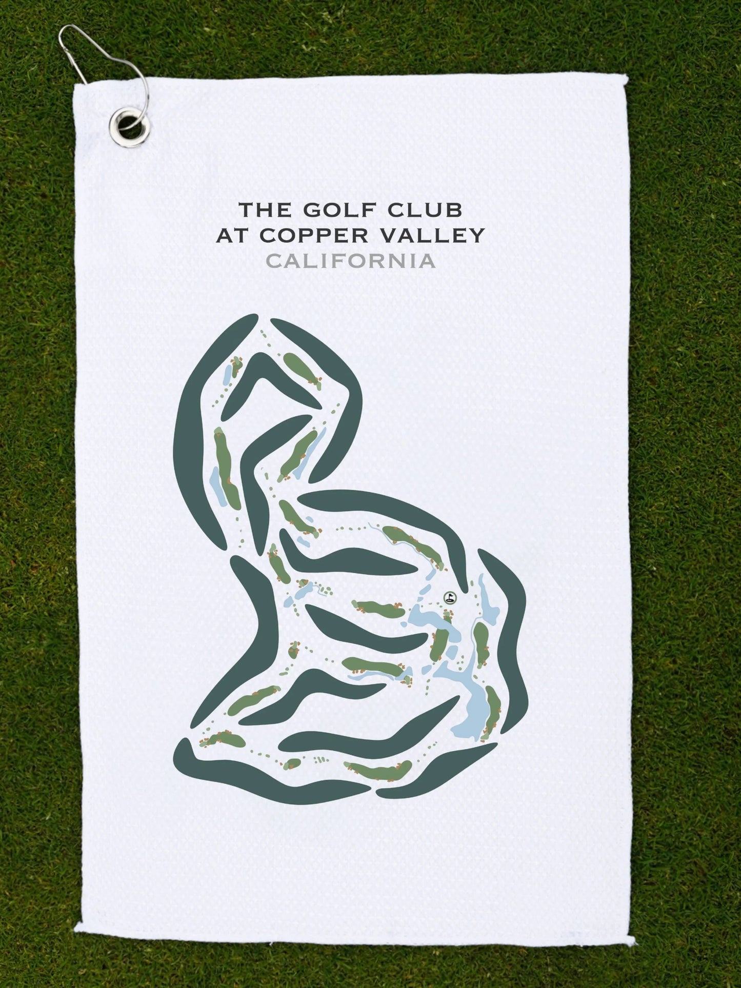 The Golf Club at Copper Valley, California - Printed Golf Courses