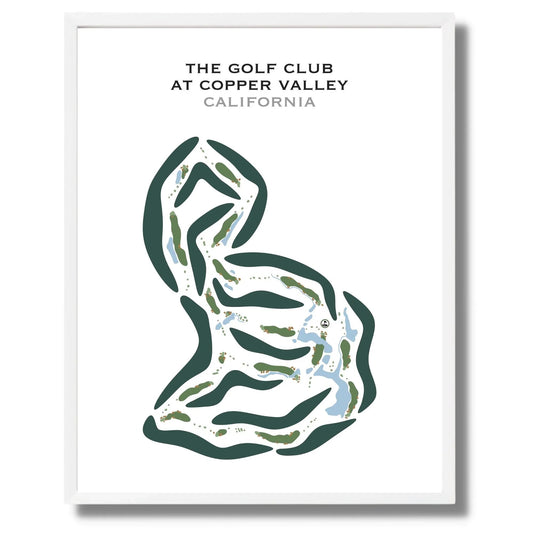 The Golf Club at Copper Valley, California - Printed Golf Courses