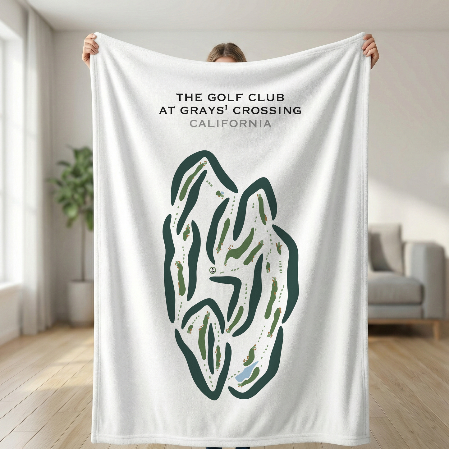 The Golf Club at Grays' Crossing, California - Printed Golf Courses