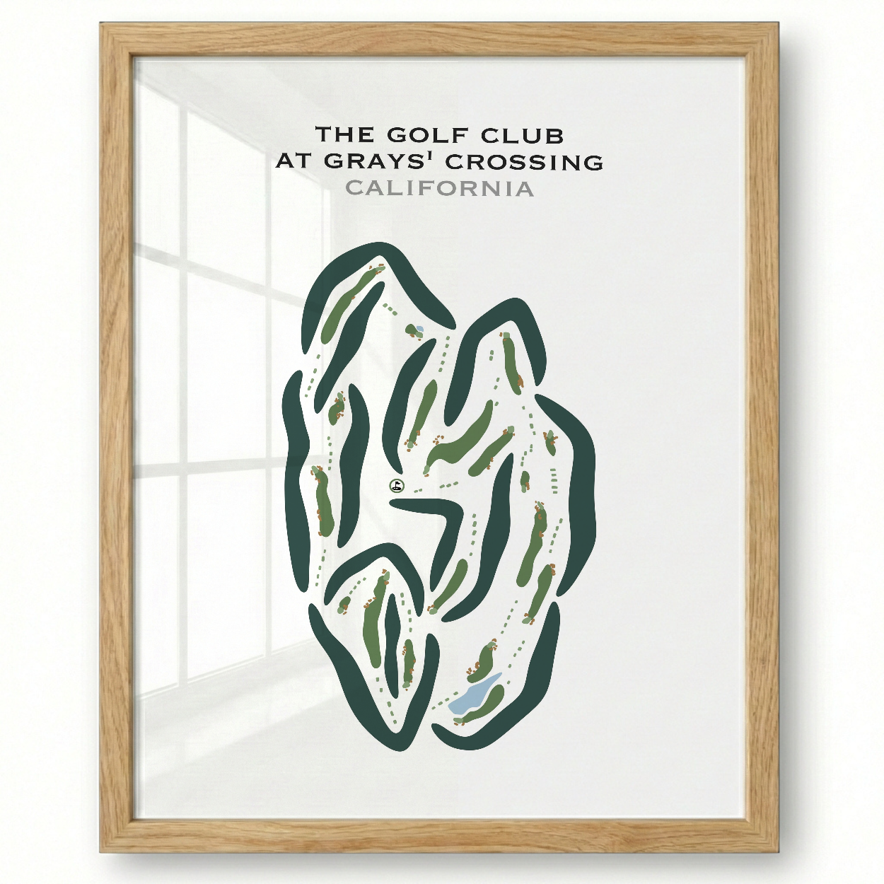 The Golf Club at Grays' Crossing, California - Printed Golf Courses