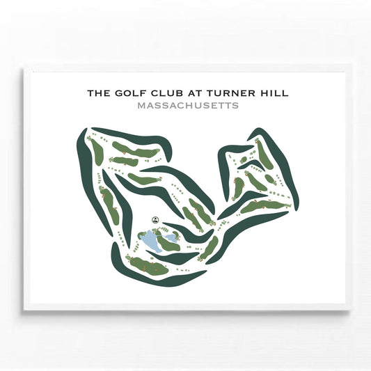 The Golf Club at Turner Hill, Massachusetts - Printed Golf Courses