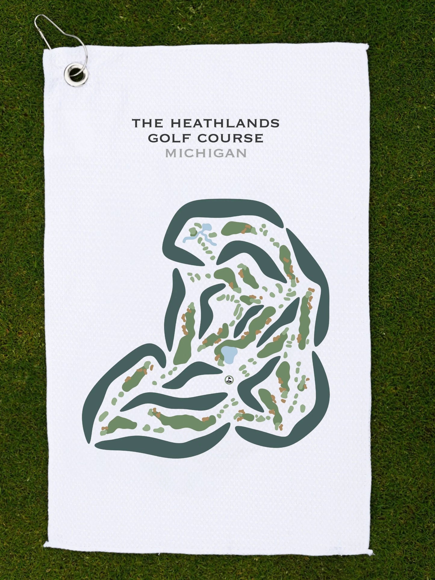 The Heathlands Golf Course, Michigan - Printed Golf Courses