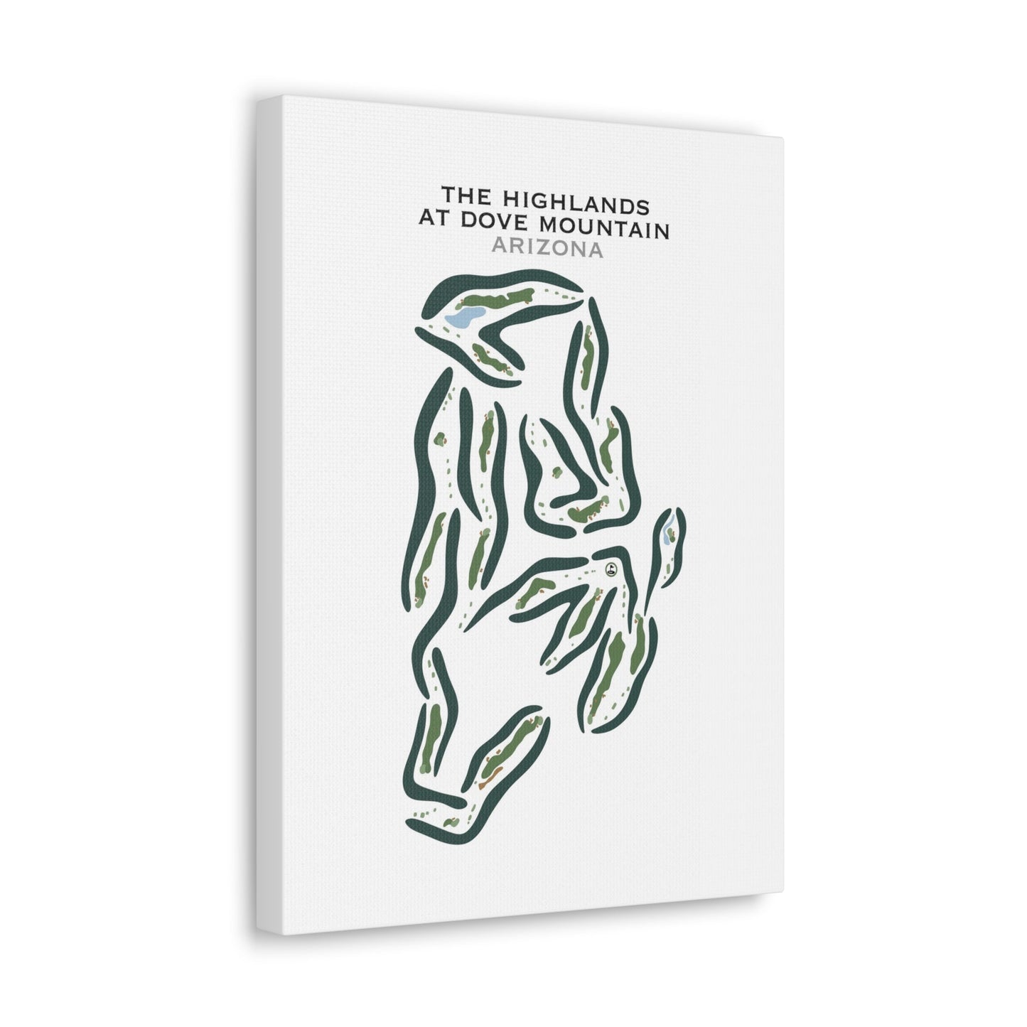 The Highlands at Dove Mountain, Arizona - Printed Golf Courses