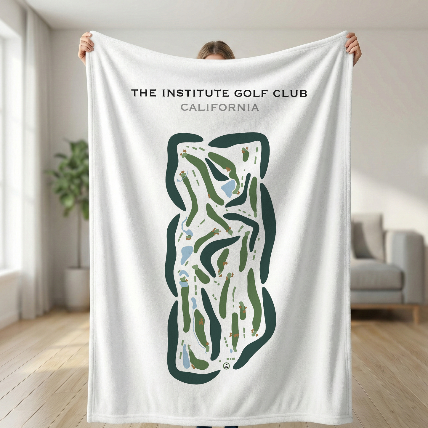 The Institute Golf Club, California - Printed Golf Courses