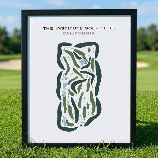 The Institute Golf Club, California - Printed Golf Courses
