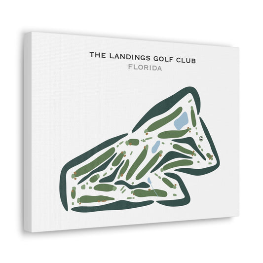 The Landings Golf Club of Clearwater, Florida - Printed Golf Courses