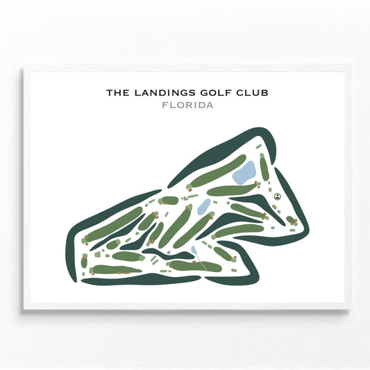 The Landings Golf Club of Clearwater, Florida - Printed Golf Courses