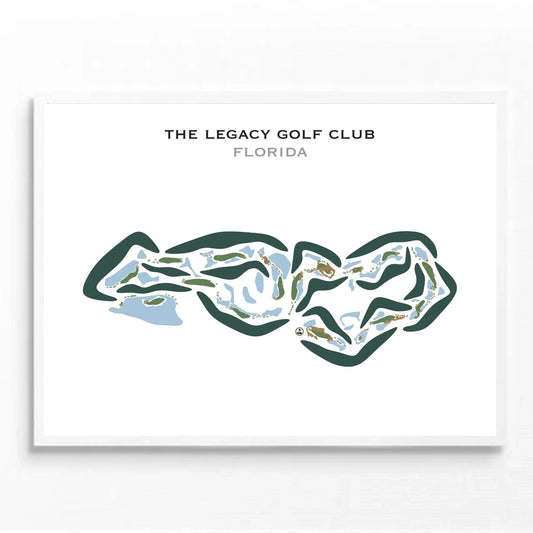The Legacy Golf Club, Florida - Printed Golf Courses