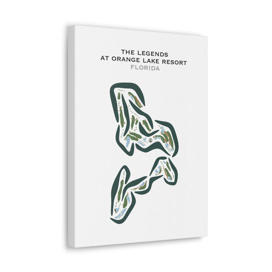 The Legends at Orange Lake Resort, Florida - Printed Golf Courses