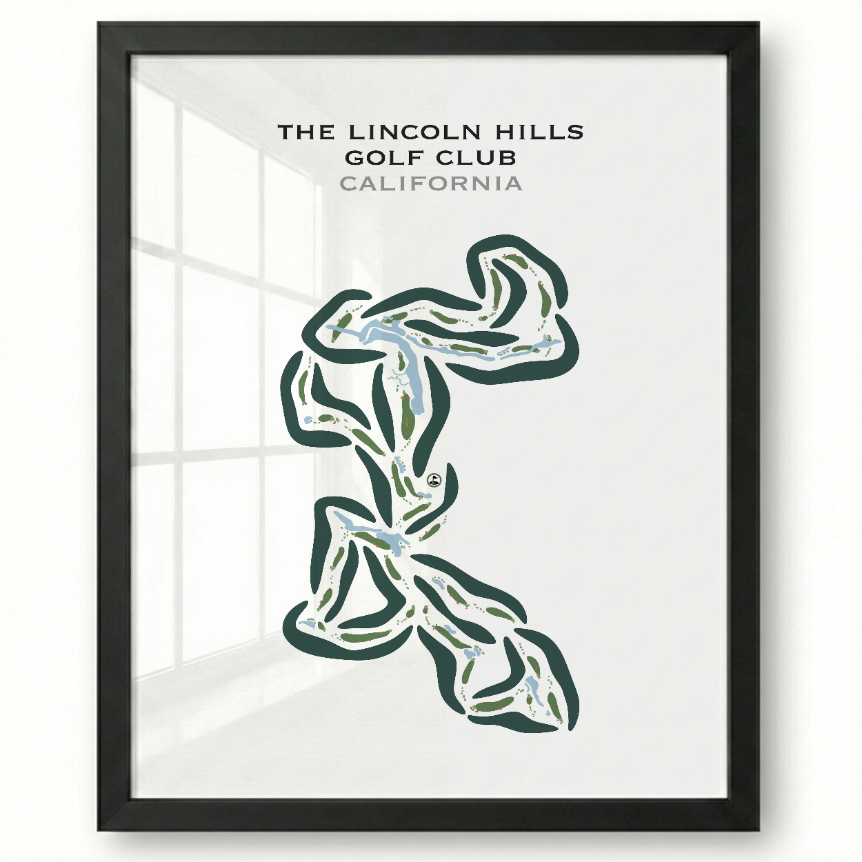 The Lincoln Hills Golf Club, California - Printed Golf Courses
