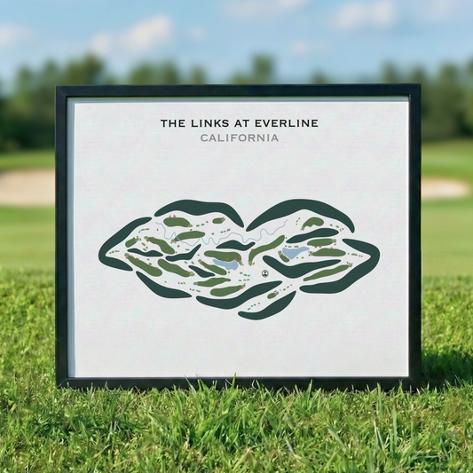 The Links at Everline, California - Printed Golf Courses