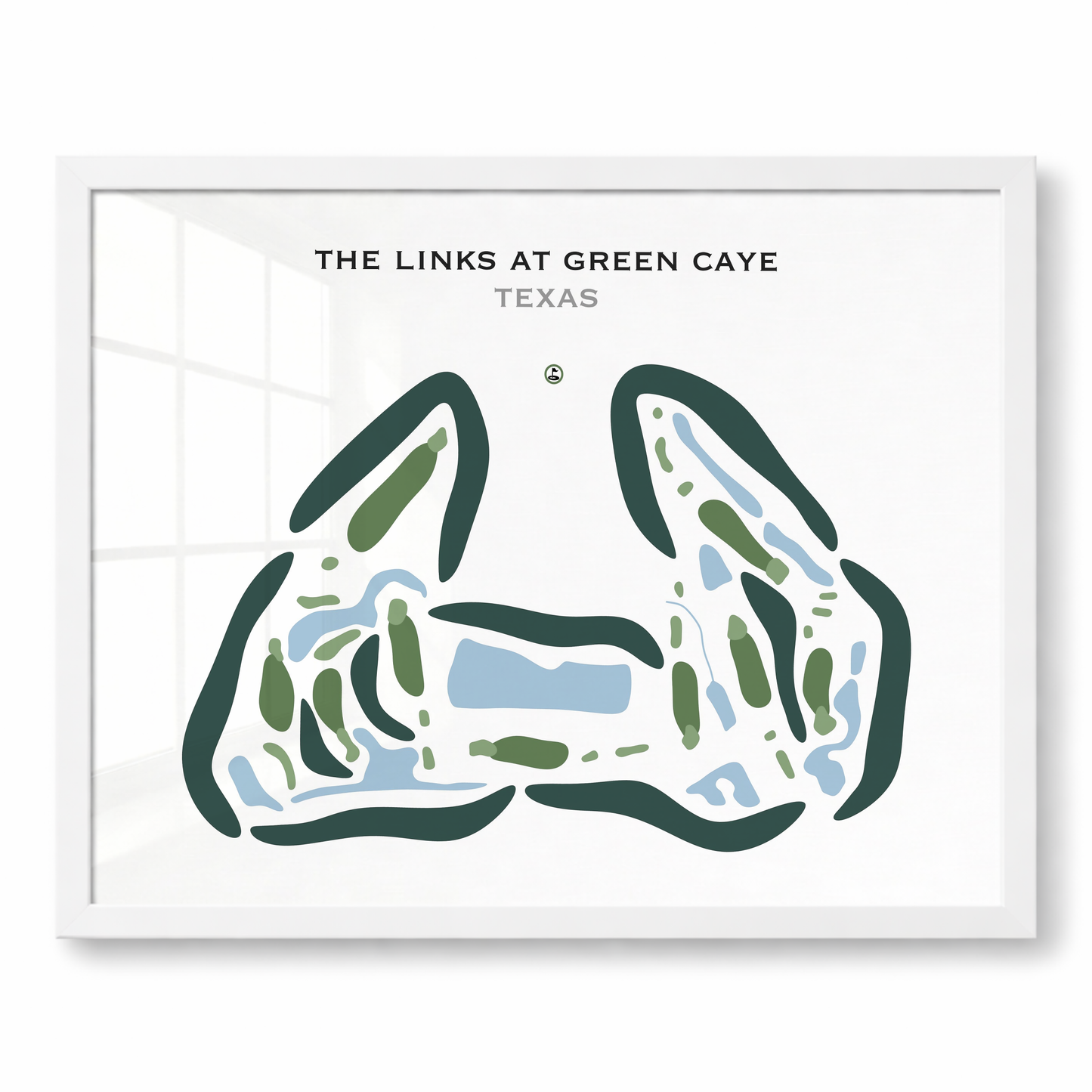The Links at Green Caye, Texas - Printed Golf Courses