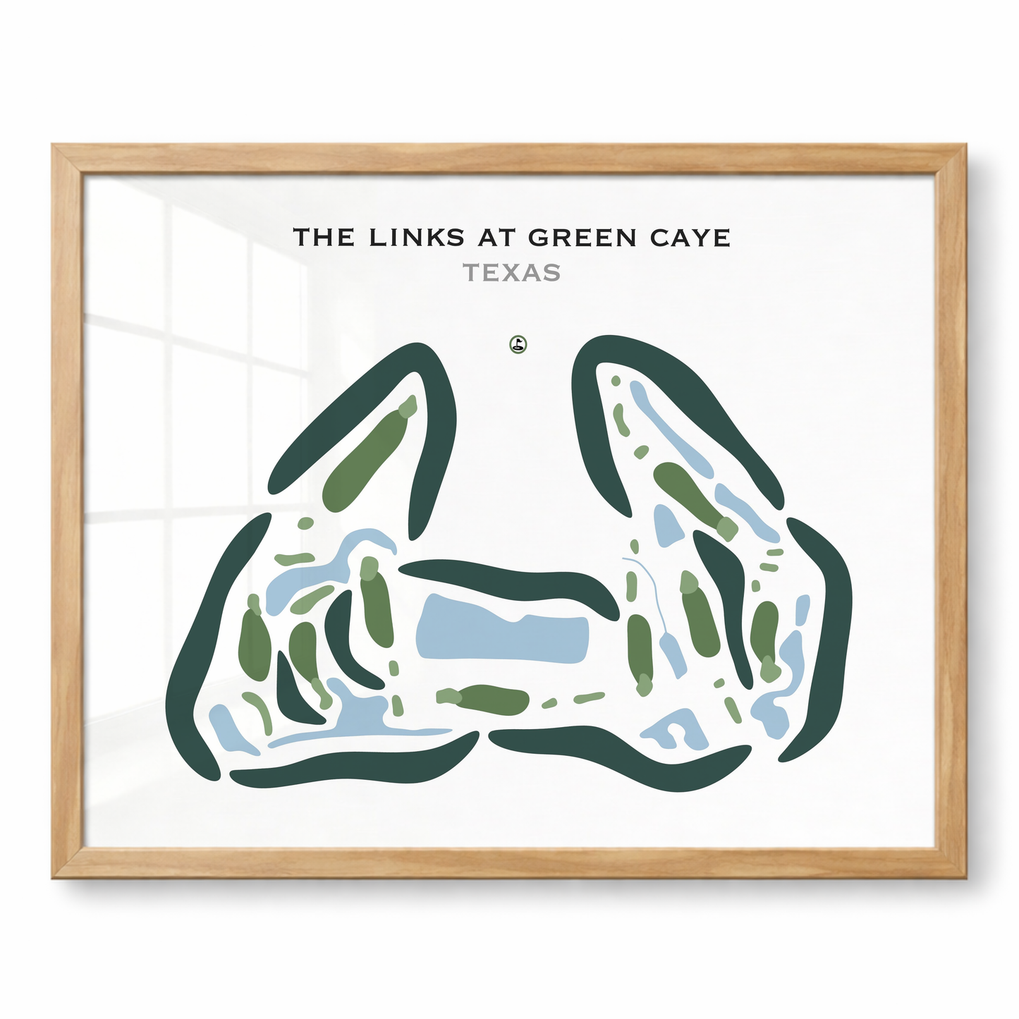 The Links at Green Caye, Texas - Printed Golf Courses