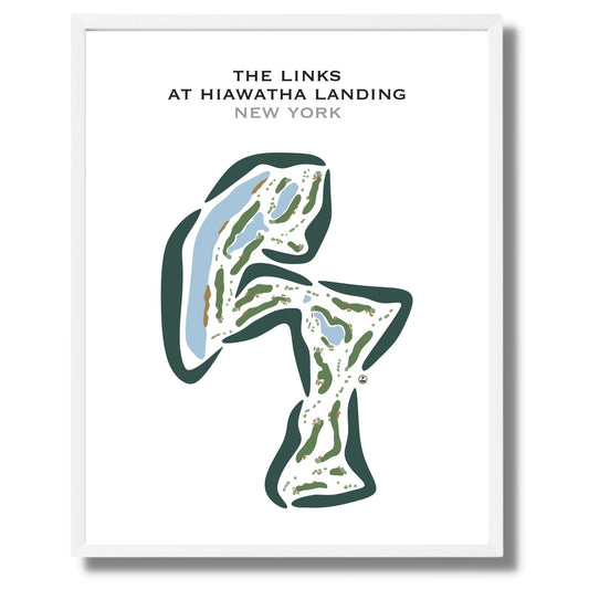 Links at Hiawatha Landing, New York - Printed Golf Courses