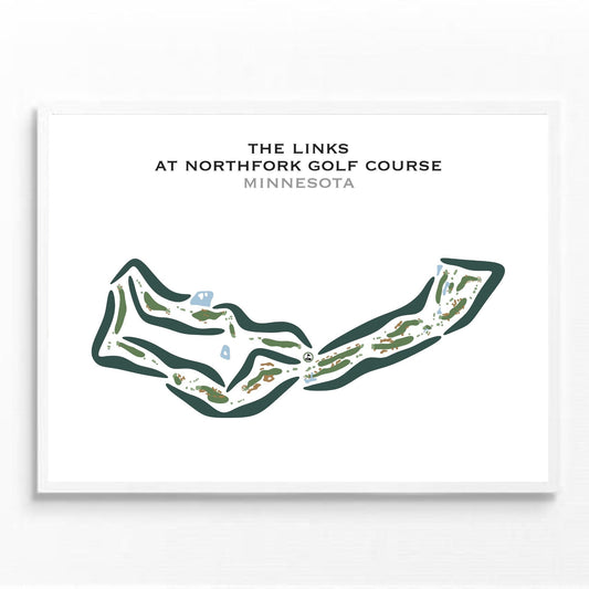 The Links at Northfork, Minnesota - Printed Golf Courses