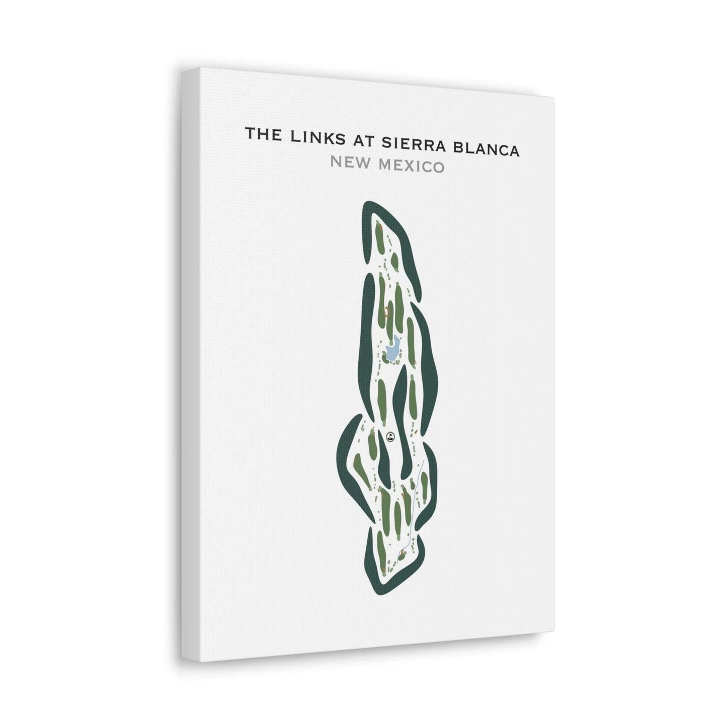 The Links at Sierra Blanca, New Mexico - Printed Golf Courses
