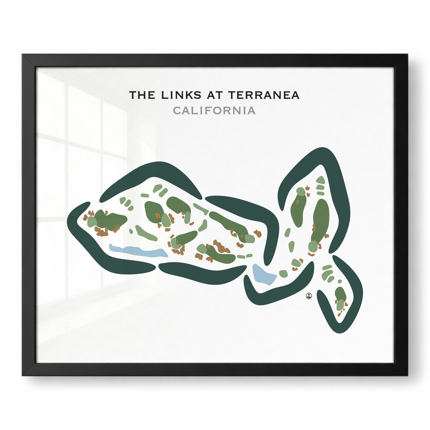 The Links at Terranea, California - Printed Golf Courses