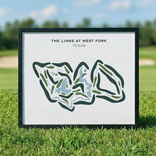 The Links at West Fork, Texas - Printed Golf Courses