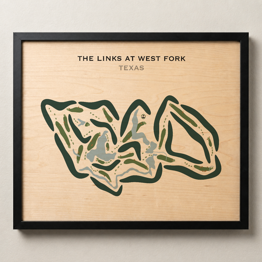 The Links at West Fork, Texas - Printed Golf Courses