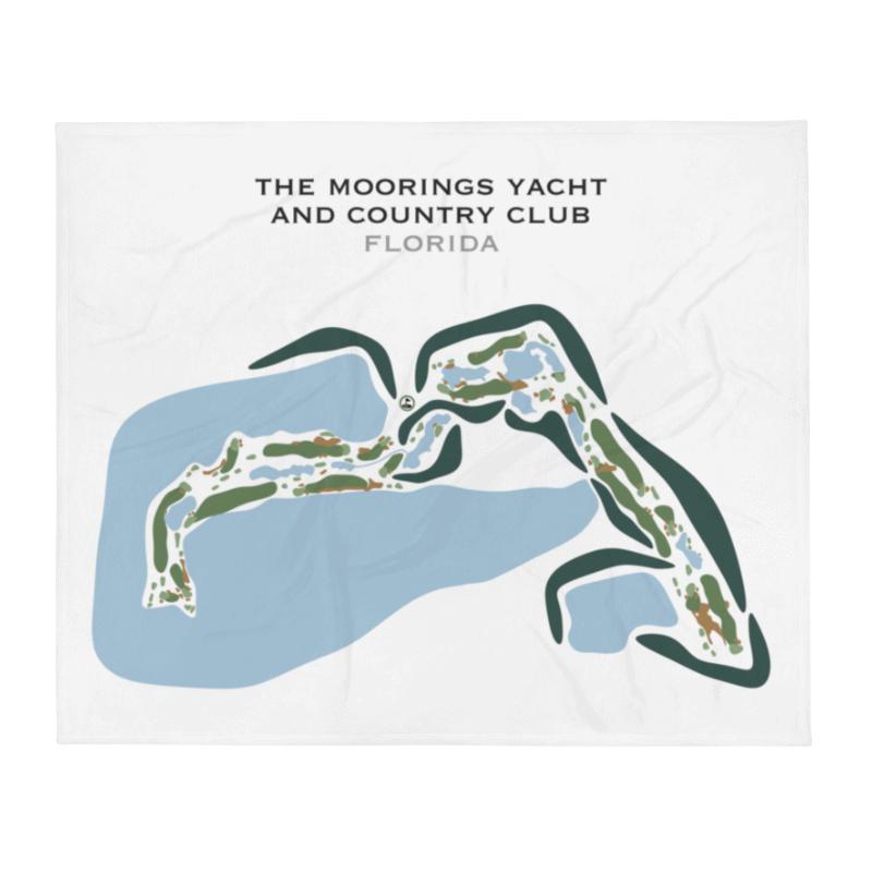 The Moorings Yacht & Country Club, Florida - Printed Golf Courses