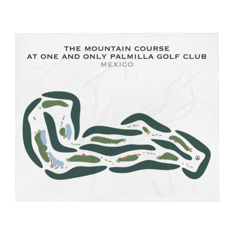 The Mountain Course at One&Only Palmilla Golf Club, Mexico - Printed Golf Courses