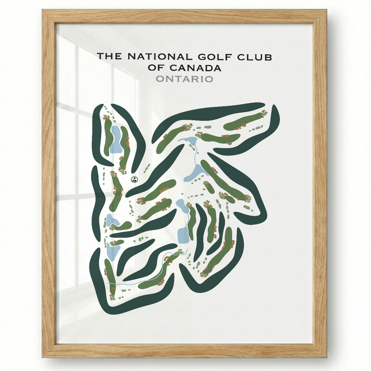 The National Golf Club of Canada, Ontario, Canada - Printed Golf Courses