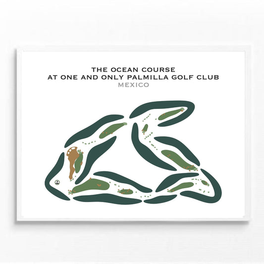 The Ocean Course at One&Only Palmilla Golf Club, Mexico - Printed Golf Courses