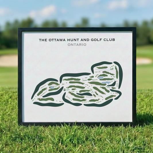 The Ottawa Hunt and Golf Club, Ontario, Canada - Printed Golf Courses