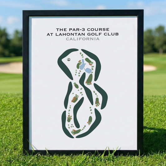 The Par-3 Course at Lahontan Golf Club, California - Printed Golf Courses