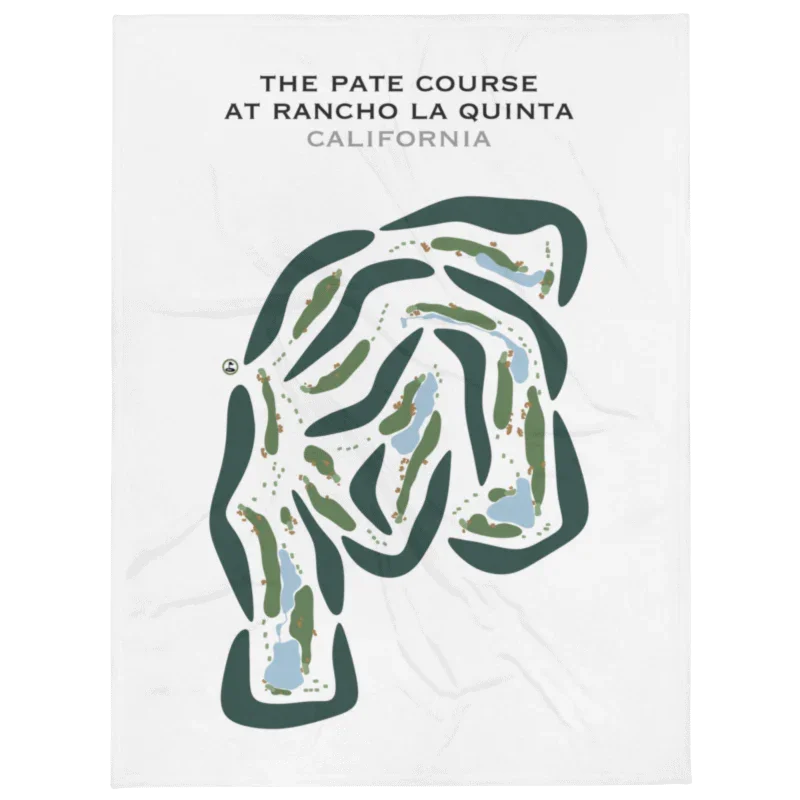 The Pate Course at Rancho La Quinta Country Club, California - Printed Golf Courses