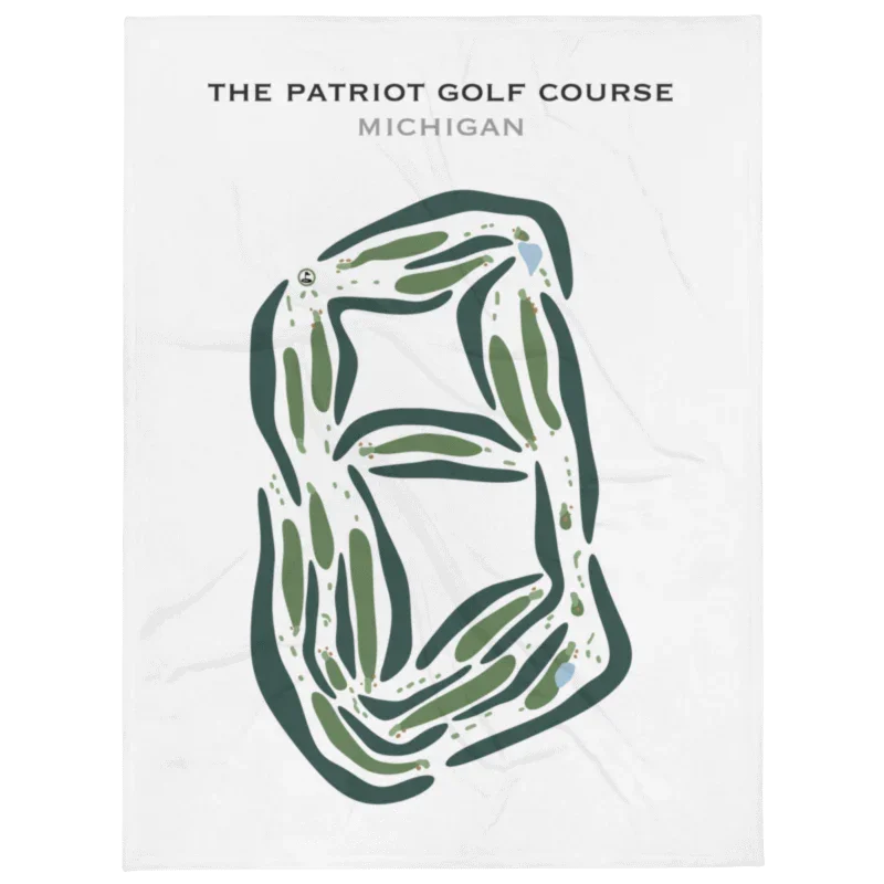 The Patriot Golf Course, Michigan - Printed Golf Courses