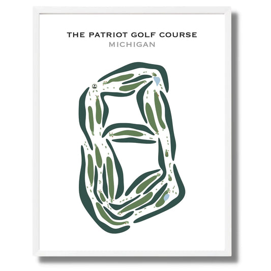 The Patriot Golf Course, Michigan - Printed Golf Courses