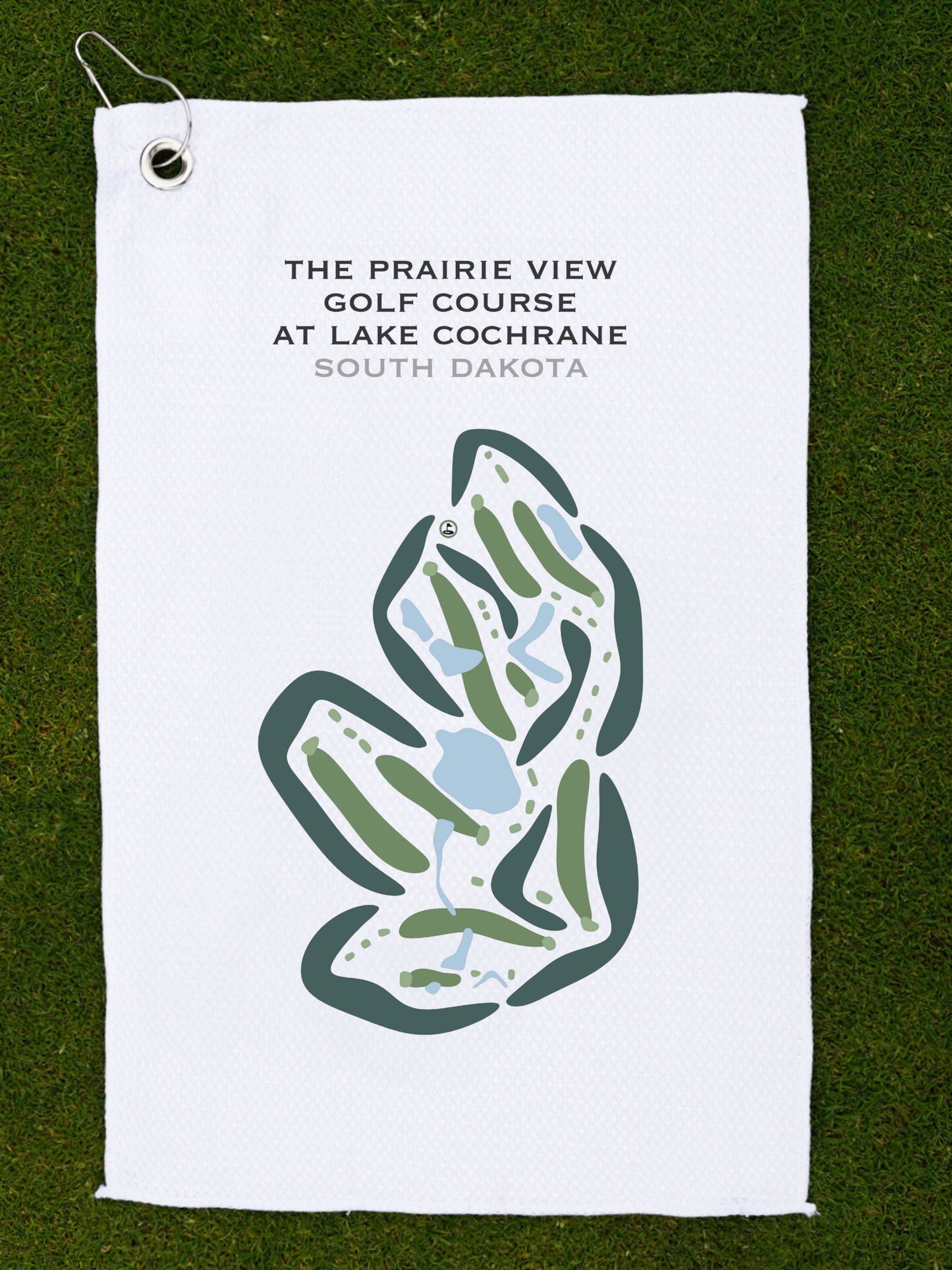 The Prairie View Golf Course, South Dakota - Printed Golf Courses
