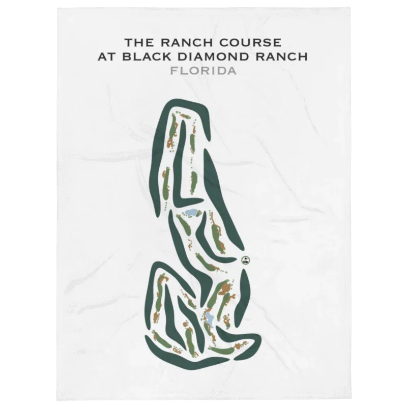 The Ranch Course at Black Diamond Ranch, Florida - Printed Golf Courses