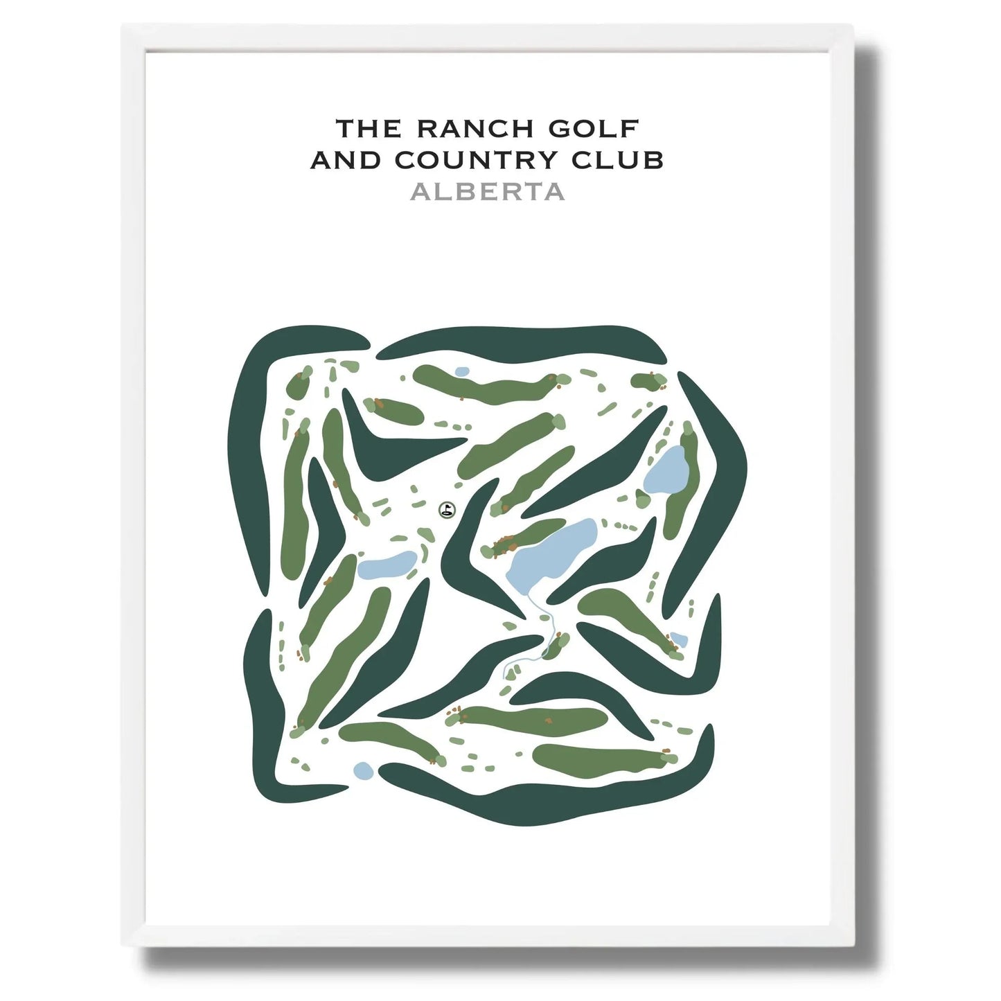 The Ranch Golf & Country Club, Canada - Printed Golf Courses