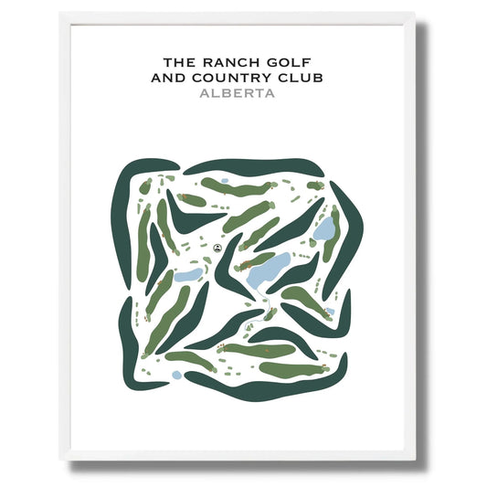 The Ranch Golf & Country Club, Canada - Printed Golf Courses