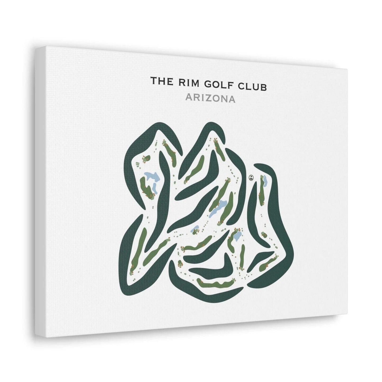 The Rim Golf Club, Arizona - Printed Golf Courses